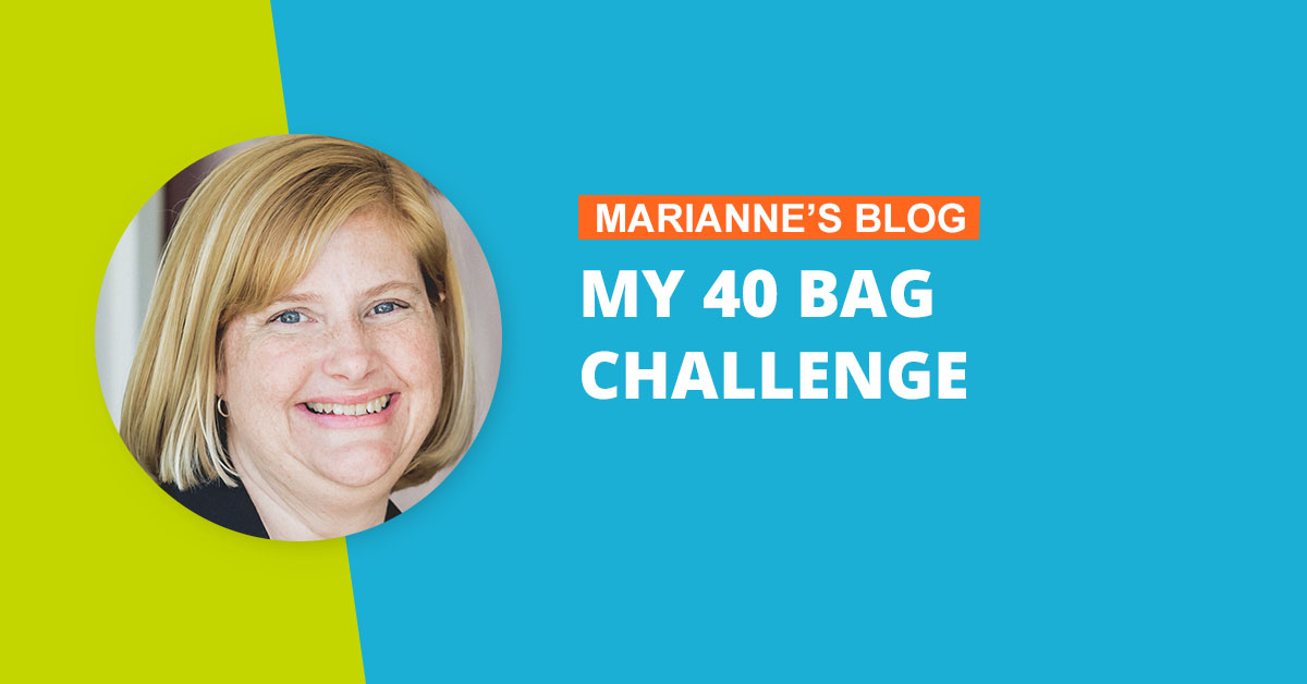 Marianne S Blog My 40 Bag Challenge Habitat Montdelco